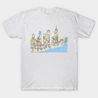 NYC map T-Shirt